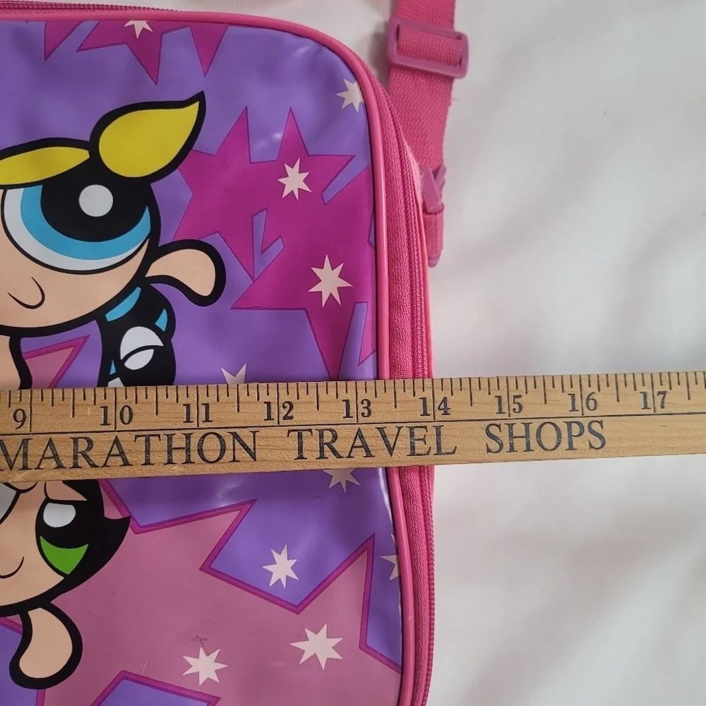 VTG Y2K Powerpuff Girls Satchel Book Travel Bag School Laptop Case 2000